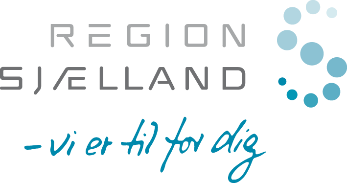 Et billede af Region Sjælland logo.